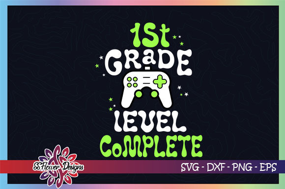1st Grade Level Completed Game Graphic Design Uses