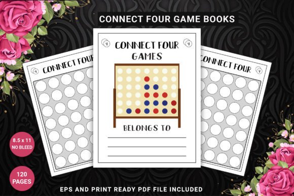 Connect Four Game Book for KDP: A Publishing Asset