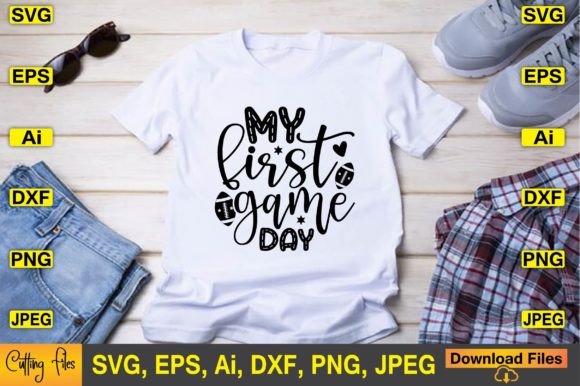 Evaluating the My First Game Day SVG Design Cute File for Seasonal Crafting Projects