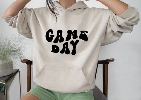 Game Day SVG - Retro Font: Elevating Sports Craft Projects with Vintage Typography