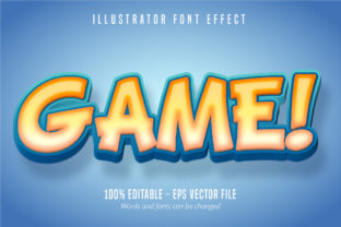 Game Text 3D Editable Font Effect Design Guide
