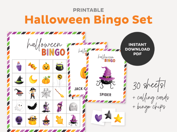 Halloween Bingo Game: A Printable Activity Guide