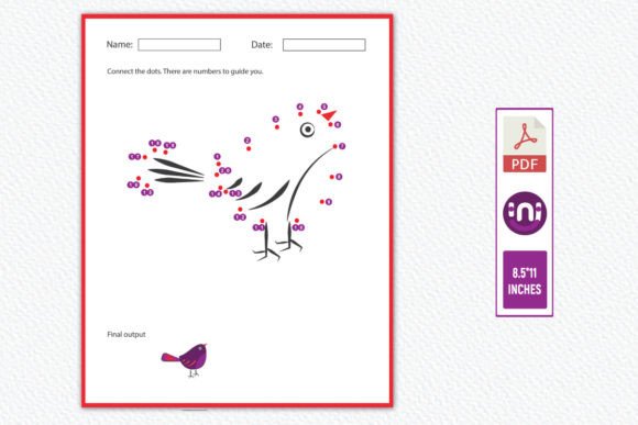 Magpie Dot to Dot Game: Fun Number Learning