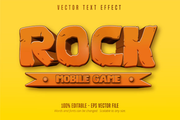 Mobile Game Style Editable Text Effect Guide