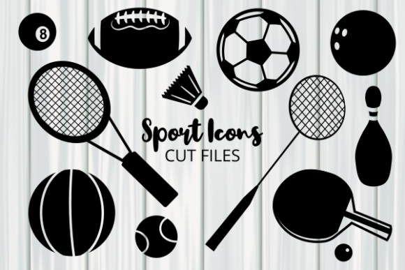 Sport Ball Game Icon Cut Files for Every Creator