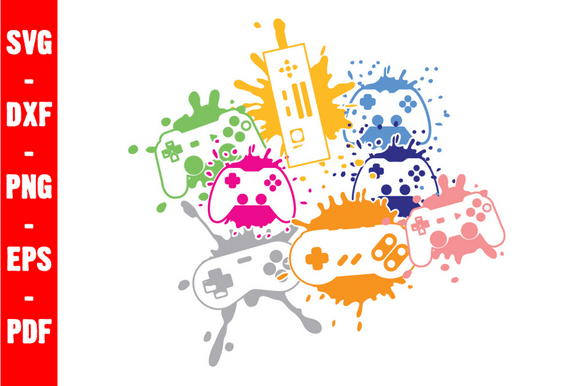 Strategic Implementation of the Video Game Controller Svg Bundle for Creative and Commercial Projects