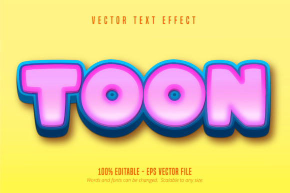 Toon Text, Game Style Text Effect: Strategic Application for Visual Communication